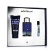 Montblanc Explorer Ultra Blue EDP 100 ml + EDP MINI 7.5 ml + żel pod prysznic do ciała i włosów 100