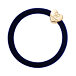 By Eloise London Velvet Gold Heart