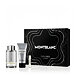 Montblanc Explorer Platinum EDP 100 ml + EDP MINI 7,5 ml + żel pod prysznic do ciała i włosów 100 ml