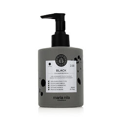 Maria Nila Colour Refresh odżywcza maska do włosów z pigmentami koloru Black 300 ml
