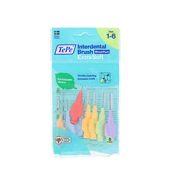 TePe Extra Soft szczoteczki międzyzębowe 1-6 Mix 8 szt