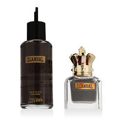 Jean Paul Gaultier Scandal Pour Homme EDT do wielokrotnego napełniania 50 ml + EDT wkład 200 ml M