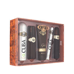 Cuba Gold EDT 100 ml + EDT 35 ml + woda po goleniu 100 ml + DEO w sprayu 200 ml + SG 200 ml M