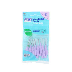 TePe Extra Soft szczoteczki międzyzębowe 6 fioletowe (1,1 mm) 8 szt