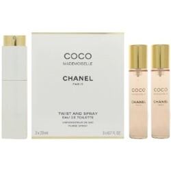 Chanel Coco Mademoiselle EDT uzupełnialny 20 ml + EDT wkład 2 x 20 ml W
