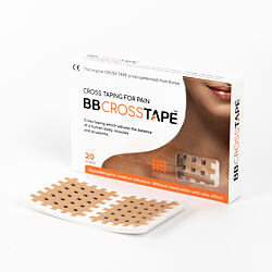 BB Tape Cross Tape C-Type Beige (XL 45 x 50 mm) 40 szt