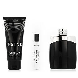 Montblanc Legend for Men EDT 100 ml + EDT MINI 7.5 ml + żel pod prysznic do ciała i włosów 100 ml M