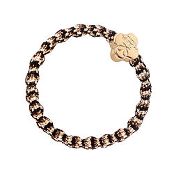 By Eloise London Metallic Gold Quatrefoil Cocoa Dust