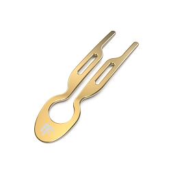 Fiona Franchimon Nº 1 Hairpin Steel (Yellow Gold Finish) 1 szt