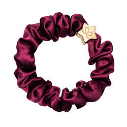By Eloise London Gold Star Silk Scrunchie