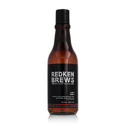 Redken Brews 3-in-1 Shampoo, Conditioner & Body Wash 300 ml