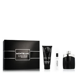 Montblanc Legend for Men EDT 100 ml + EDT MINI 7,5 ml + żel pod prysznic do ciała i włosów 100 ml M