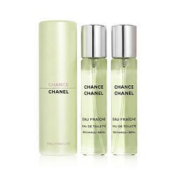 Chanel Chance Eau Fraîche EDT wkład 2 x 20 ml + EDT wkład z rozpylaczem 20 ml W
