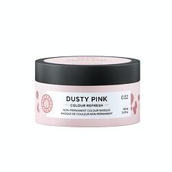 Maria Nila Colour Refresh odżywcza maska do włosów z pigmentami koloru Dusty Pink 100 ml
