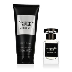 Abercrombie & Fitch Authentic Man EDT 50 ml + żel pod prysznic do ciała i włosów 200 ml M