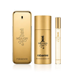 Rabanne 1 Million EDT 100 ml + EDT MINI 10 ml + DEO w sprayu 150 ml M