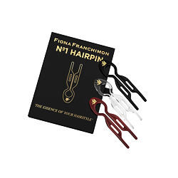 Fiona Franchimon Nº 1 Hairpin New York Collection (Brown, Transparent, Black) 3 szt