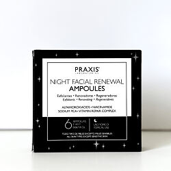 Praxis Laboratorios Night Facial Renewal Ampoules 6 x 2 ml