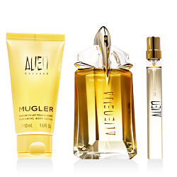 Mugler Alien Goddess EDP napełnialny 60 ml + EDP MINI flakon napełnialny 10 ml + BL 50 ml W