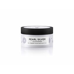 Maria Nila Colour Refresh odżywcza maska do włosów z pigmentami koloru Pearl Silver 100 ml
