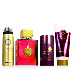 Armaf Club de Nuit Untold EDP 105 ml + spray do ciała 50 ml + DST 75 g + BL 100 ml U