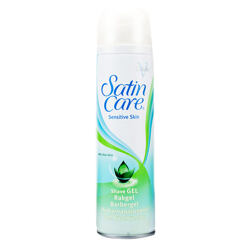 Gillette Satin Care Sensitive Skin with Aloe Vera Żel do golenia 200 ml W