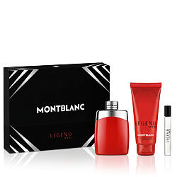 Montblanc Legend Red EDP 100 ml + EDP MINI 7.5 ml + żel pod prysznic do ciała i włosów 100 ml M