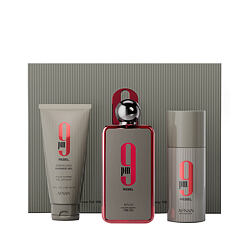 Afnan 9 pm Rebel EDP 100 ml + spray do ciała 150 ml + SG 150 ml U