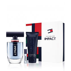 Tommy Hilfiger Impact EDT 100 ml + EDT MINI 4 ml + żel pod prysznic do ciała i włosów 100 ml M