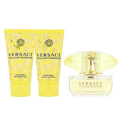 Versace Yellow Diamond EDT 50 ml + SG 50 ml + BL 50 ml W