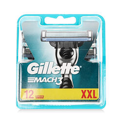 Gillette Mach 3 nwymienne żyletki do golenia 12 szt XXL
