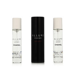 Chanel Allure Homme Sport EDT wielokrotnego napełniania 20 ml + Wkład EDT 2 x 20 ml M


