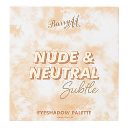 Barry M Nude & Neutral Subtle Eyeshadow Palette 18 g