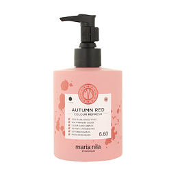 Maria Nila Colour Refresh odżywcza maska do włosów z pigmentami koloru Autumn Red 300 ml
