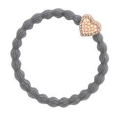 By Eloise London Rose Gold Bling Heart