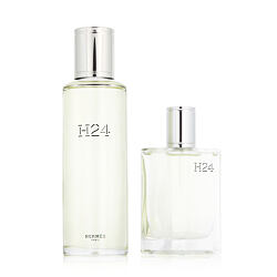 Hermès H24 EDT do wielokrotnego napełniania 30 ml + Woda toaletowa dla mężczyzn - wkład 125 ml M