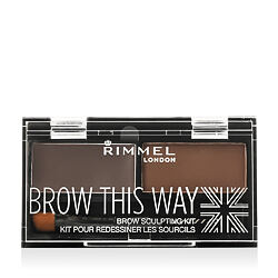 Rimmel London Brow This Way Palette (003 Dark Brown) 2,4 g
