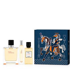 Hermès Terre D'Hermès Parfum 75 ml + Parfum 15 ml + ŻP do ciała i włosów 40 ml M