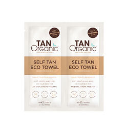 TanOrganic Self Tan Eco Towels 2 x 10 ml