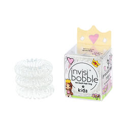 Invisibobble KIDS gumka do włosów Princess Sparkle 3 szt