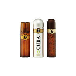 Cuba Gold EDT 100 ml + woda po goleniu 100 ml + DEO w sprayu 200 ml M