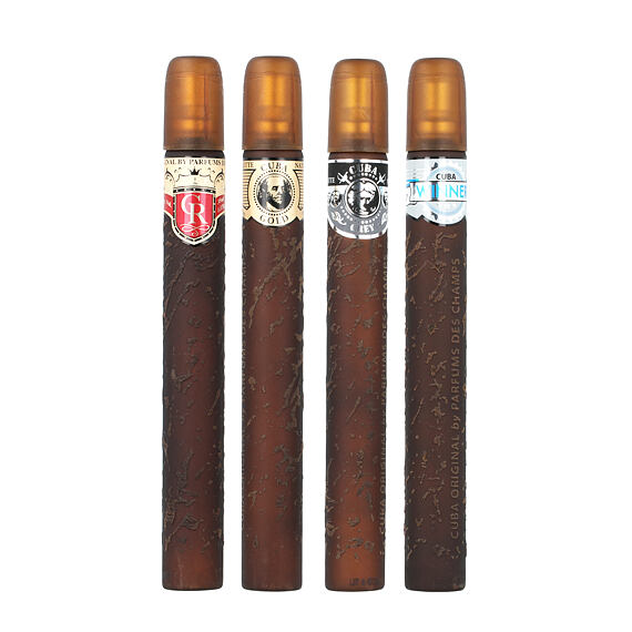 Cuba Cuba Set EDT Yellow 35 ml + EDT Blue 35 ml + EDT Red 35 ml + EDT Orange 35 ml M
