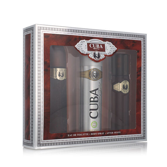Cuba Gold EDT 100 ml + woda po goleniu 100 ml + DEO w sprayu 200 ml M