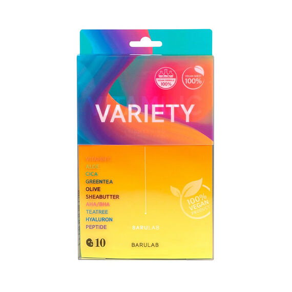 Barulab Variety Clean Vegan Mask Mix 10 x 23 g
