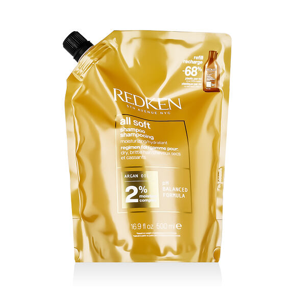 Redken All Soft Shampoo Refill 500 ml