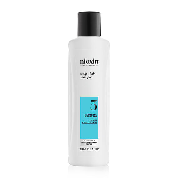 Nioxin System 3 Scalp + Hair Shampoo Light Thinning 300 ml