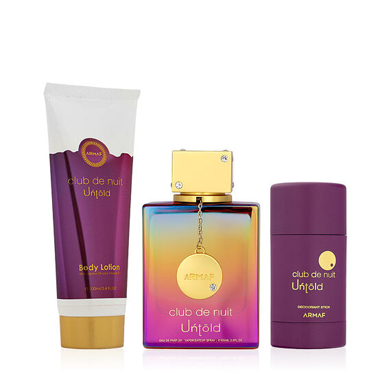 Armaf Club de Nuit Untold EDP 105 ml + DST 75 g + BL 100 ml U