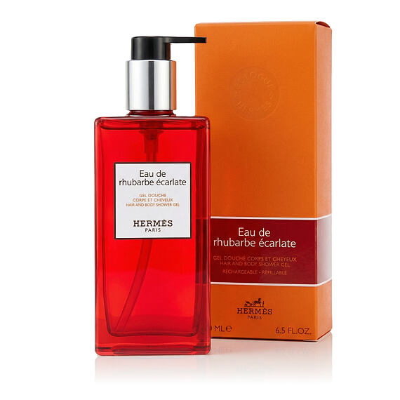 Hermès Eau de Rhubarbe Écarlate SG do ciała i włosów napełnialny 200 ml U