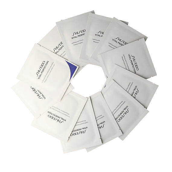 Shiseido Vital Perfection Uplifting & Firming Express Eye Mask 12 szt