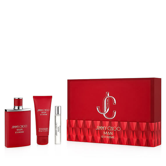 Jimmy Choo Jimmy Choo Man Extreme EDP 100 ml + EDP MINI 7,5 ml + żel pod prysznic do ciała i włosów